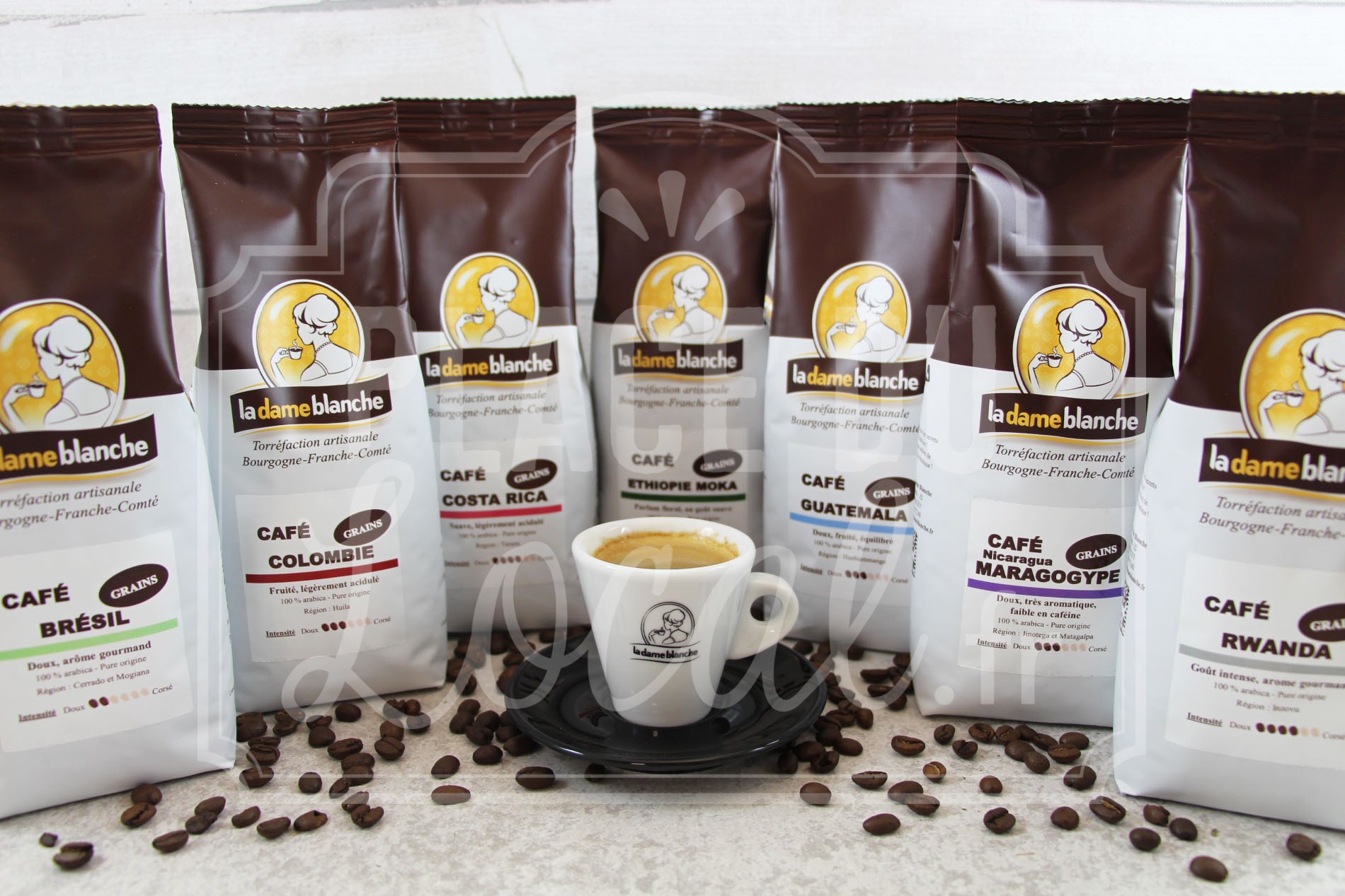 Café grain bio 100% arabica – Origine Brésil