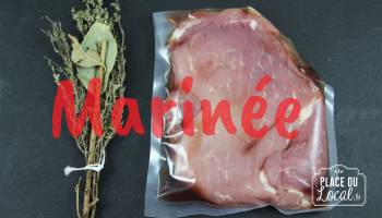 Escalopes de Porc Bio - Marinées Citron/Gingembre