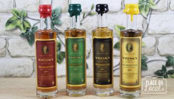 Mignonettes Whisky du Jura "PRO$HIBITION"
