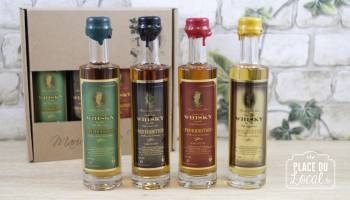 Coffret Mignonettes Whisky du Jura "PRO$HIBITION"