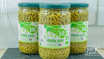 Petits pois Bio bocal
