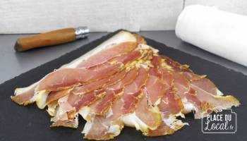 Chiffonade de jambon cru sans os