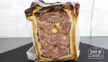 Pâté en croûte à la pistache