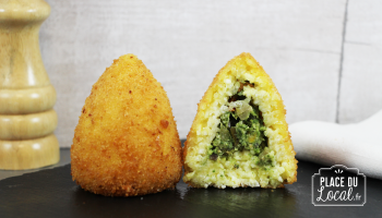 Arancini poivron & parmesan
