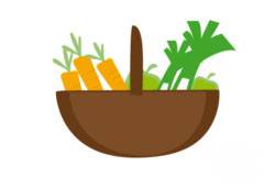 Panier de Légumes : Simple