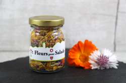 Fleurs pour salade